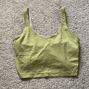 Olive Green Women's Top